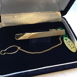 金製品 画像 K10 10金 シルバー コンビネクタイピン