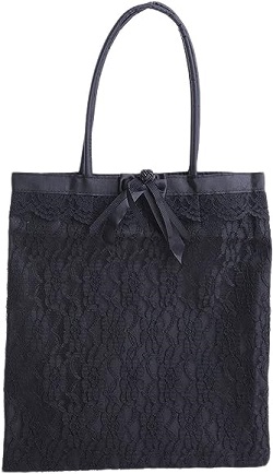 バッグ 画像 レースサブバッグ  黒 冠婚葬祭用 美品