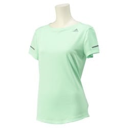 古着 画像 スポーツＴシャツ ライトグリーン adidas Mサイズ レディース 美品