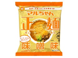 お菓子 画像 マルちゃん正麺 味噌味 生麺うまいまま製法 ゆで時間4分 東洋水産 25%off