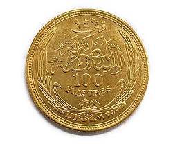 金製品 画像 K20 20金 ピアストル金貨 エジプト 100ピアストル