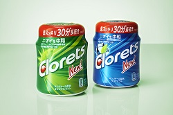お菓子 画像 ボトルガム Clorets オリジナルミント クリアミント シュガーレス モンデリーズジャパン 45％off