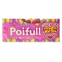 お菓子 画像 ポイフル poifull ラズベリー レモン 青リンゴ グレープ ハッピーポイフル かみごたえチャート2 明治 35%off