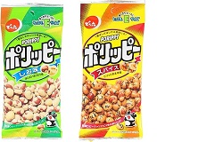 お菓子 画像 ポリッピー しお味 ほどよいあっさり味 スパイス ピリッとあま辛味 とってもEサイズ でん六 35%off
