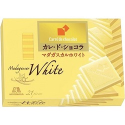 お菓子 画像 カレドショコラ マダガスカルホワイト 21pieces 森永 30%off