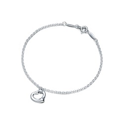 ブランド品 画像 ティファニー TIFFANY&Co. オープンハートプレスレット スターリングシルバー
