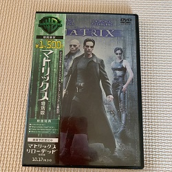 DVD 画像 マトリックス特別版 期間限定 キアヌ・リーヴス 美品