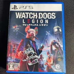ゲームソフト 画像 PS5 WATCH DOGS LEGION ウォッチドッグスレギオン CERO Z 18歳以上のみ対象 UBISOFT 美品