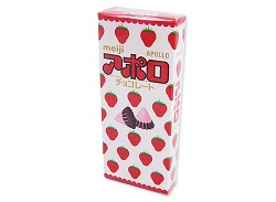 お菓子 画像 アポロチョコレート 入っているかもラッキースター meiji 4割引