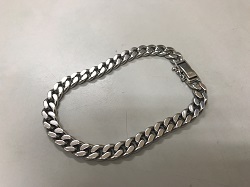 プラチナ製品 画像 Pt850 喜平ブレスレット 2面