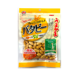 お菓子 画像 バタピー うまか豆 バター＆オリーブオイルで味付け たんぱく質食物繊維豊富 売上No.1 ミツヤ 4割引