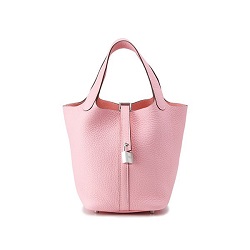 ブランド品 画像 エルメス HERMES ハンドバッグ トリヨン ピンク ピコタンロックPM