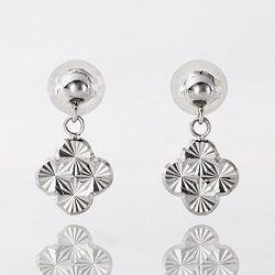 プラチナ製品 画像 Pt999 デザインピアス