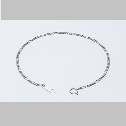 プラチナ製品 画像 Pt850 ブレスレット フィガロチェーン