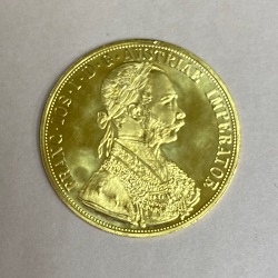 金製品 画像 K22 22金 金貨 ４ダカット フランツヨーゼフ1世 オーストリア