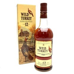 お酒 画像 ワイルドターキー 12年 旧ボトル 750ml 50.5度 バーボンウイスキー 未開封品 箱入り