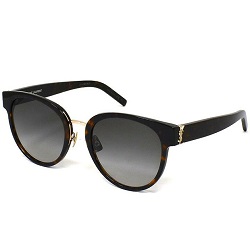 ブランド品 画像 サンローラン SAINT LAURENT YSL サングラス べっ甲 グレー