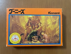 ゲームソフト 画像 グーニーズ ファミコンソフト Konami  美品