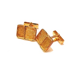 金製品 画像 K18 18金 カフスボタン カフリンクス