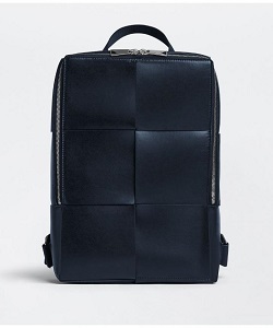 ブランド品 画像 ボッテガヴェネタ BOTTEGA VENETA リュック 黒 カーフスキン アルコ バッグパック