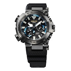 時計 画像 腕時計 メンズ G-SHOCK Gショック MR-G FROGMAN 黒 ブルー 美品