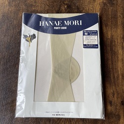 雑貨 画像 パンスト HANAE MORI 福助 マチ付 かかと付 クリアベージュ Ｍサイズ 新品