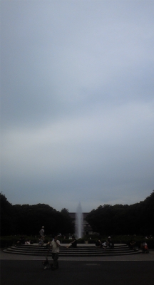 噴水@上野