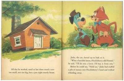 Huckleberry Hound Builds a House（珍犬ハックル家を建てる