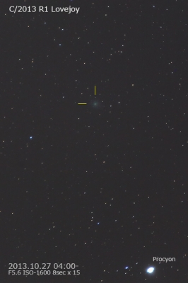 C/2013 R1 ラブジョイ彗星