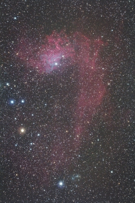 ic405 勾玉星雲