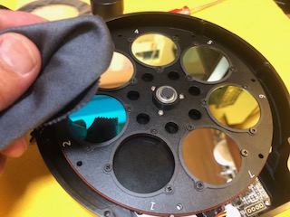 電動ホイールフィルターのセットアップ | 星空つづり