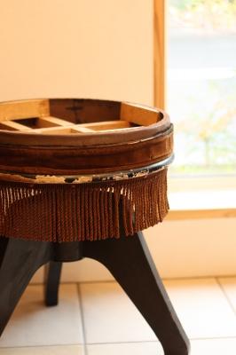 ピアノ椅子 ビンテージ 回転イス リメイク ビンテージ 回転イス ピアノ椅子 リメイク