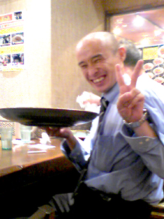 石川課長代理 完食