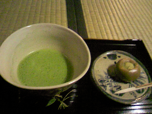 平野屋さんのお抹茶