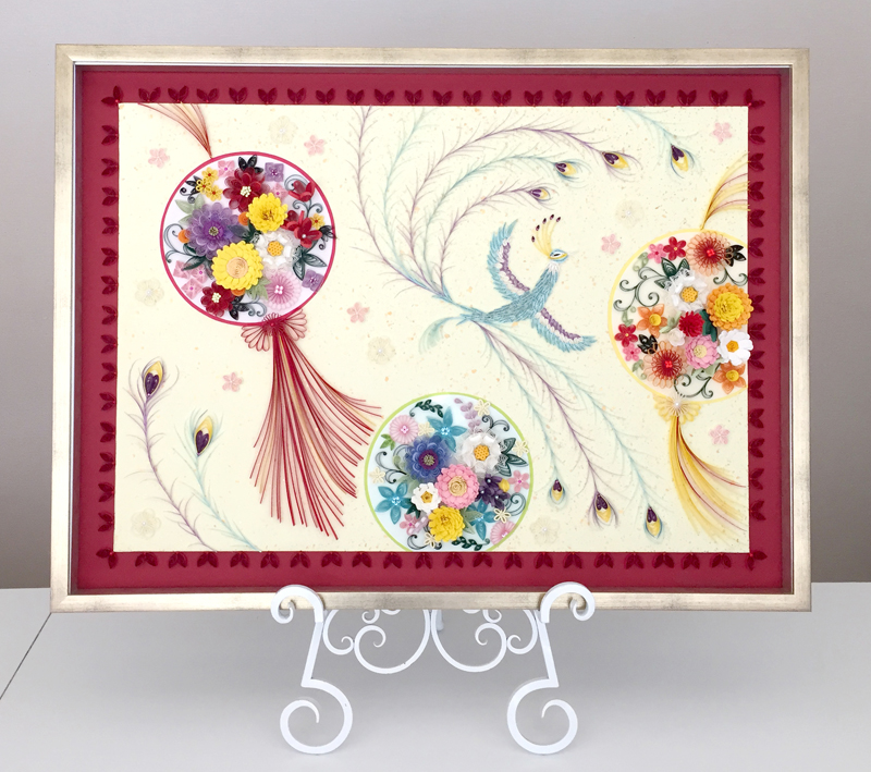 大型ペーパークイリング作品 ドバイでペーパークイリング作品が紹介されて | NK craftブログ