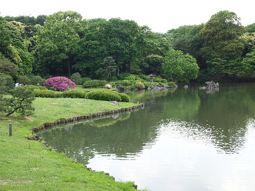 大泉水の眺め