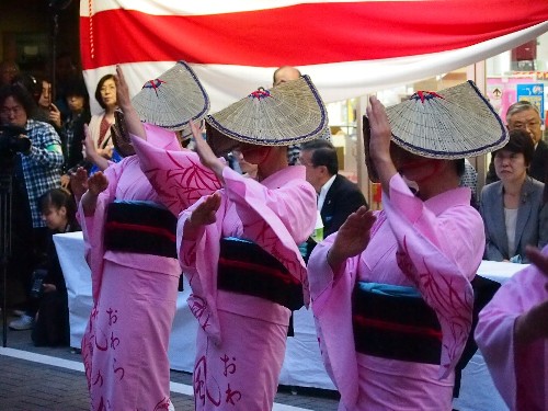 京華商店会おわら風の盆