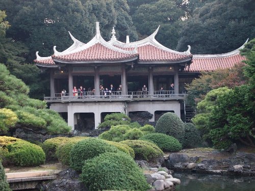 歴史建造物の旧御涼亭