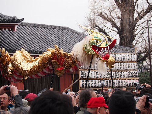 浅草寺金龍の舞