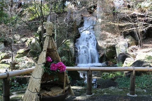 徳川園の大曾根の瀧