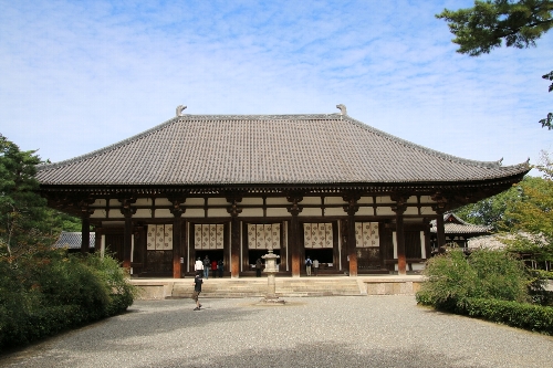 唐招提寺の国宝である金堂