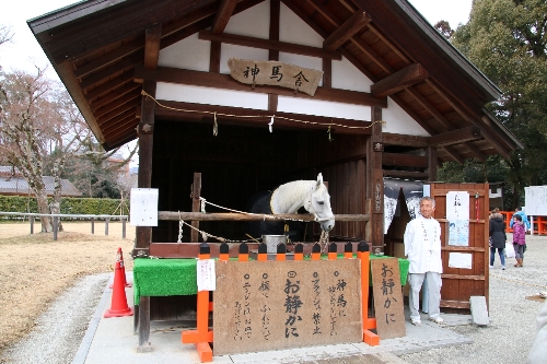 上賀茂神社の神馬舎