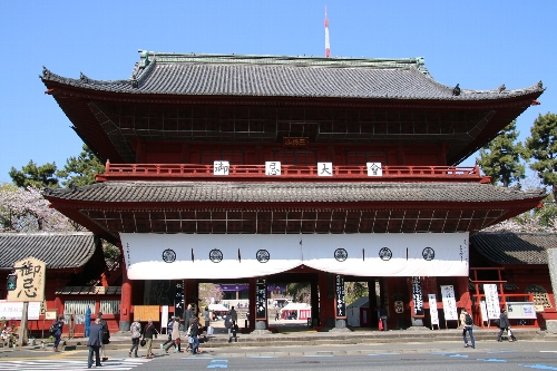 増上寺の三解脱門