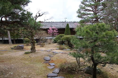 高山陣屋庭