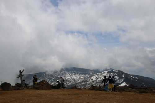 刈田岳山頂からの眺め