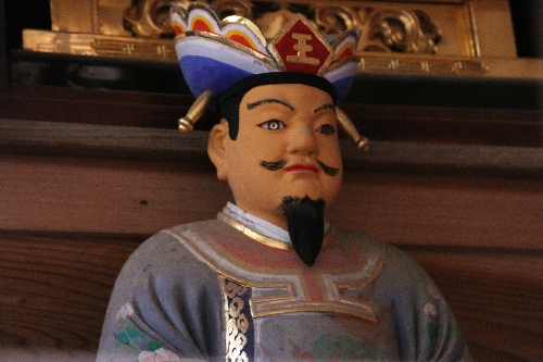 仁王門の仁王尊像