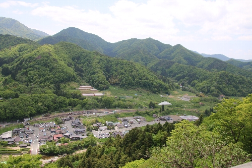 五大堂からの眺望(右手)