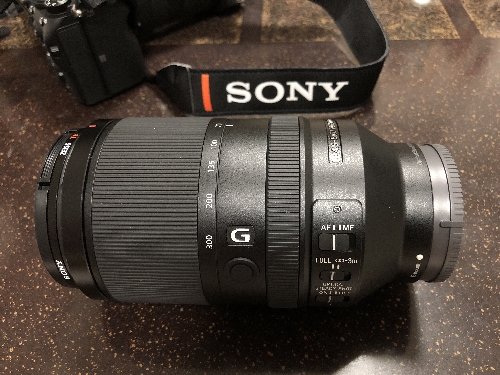ソニーのズームレンズ FE 70-300mm