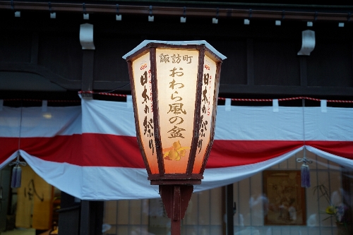 おわら風の盆の雪洞