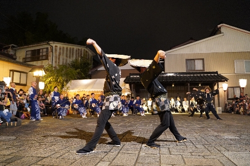 「鏡町」のおわら風の盆